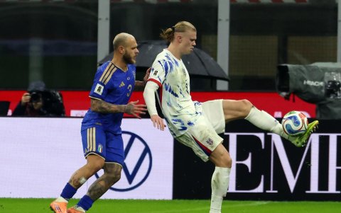 Noruega sorprendió y se clasificó directamente a un Mundial goleando a Italia de visita (1-4).