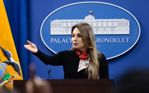 Carolina Jaramillo culmina sus funciones como vocera del presidente Daniel Noboa