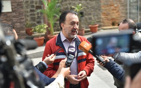 El alcalde Pabel Muñoz se refirió a los resultados de la consulta popular y al abandono estatal hacia la capital.