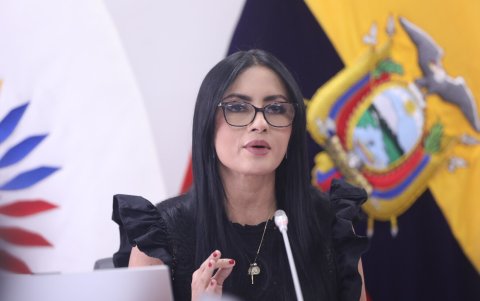 La asambleísta de Revolución Ciudadana, Viviana Veloz, es otra de las investigadas.