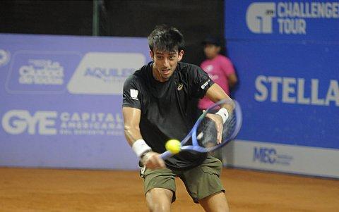 Andrade cumplió con las expectativas y derrotó al rumano Sebastián Gima.