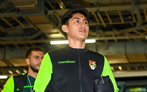 Gabriel Villamil, volante de Liga de Quito, es figura en la selección boliviana.