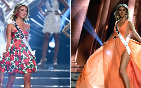 Nadia Mejía representó a California en el Miss USA 2016