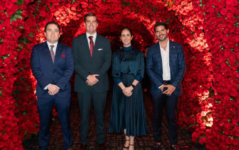 Ricardo Stagg, Leonardo Stagg, Diana Estrada y Pablo Ramírez.