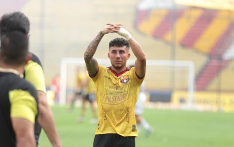 Joao Rojas, atacante ecuatoriano del Barcelona SC.