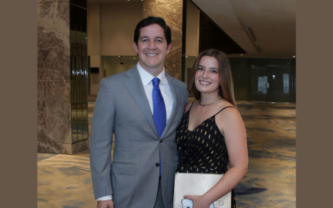 Santiago Lasso y María Beatriz Nebot de Lasso.