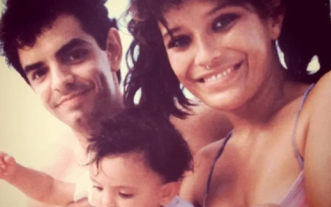 Gabriela Michel y Eugenio Derbez fueron padres de Aislinn Derbez en 1986.