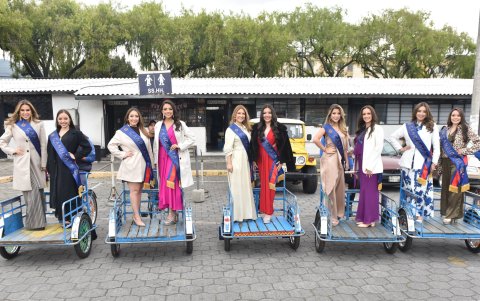 El martes, las jóvenes hicieron una visita al Mercado Mayorista, en el sur de la capital, donde conocieron de cerca el histórico centro de abastos de la ciudad.