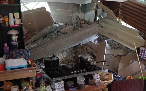 Los habitantes de El Plateado Bajo se han visto obligados a vivir con la destrucción.