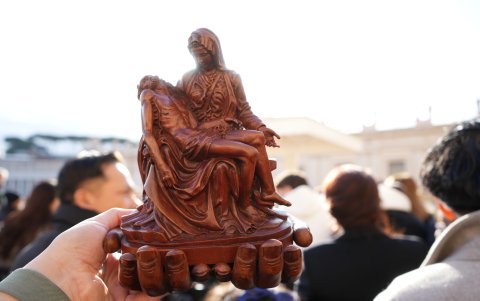 Pieza llevada al Vaticano