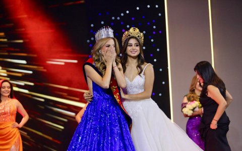 María Emilia Sánchez gana el concurso de belleza de Quito en la celebración de aniversario