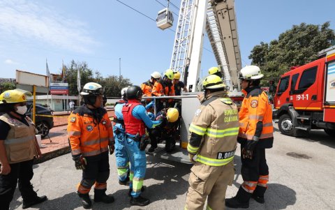 El simulacro de terremoto en Guayaquil se llevó a cabo este viernes 28 de noviembre.