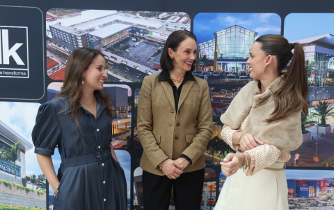 Daniela Coronel, Cristina Moshenek y María Emilia Hidalgo.