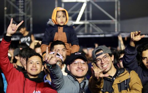 En el Quitofest hay espacio para todos, desde niños hasta adultos mayores.