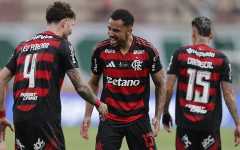 Danilo marcó el gol para que el mengao derrote 1-0 al Palmeiras en Lima.