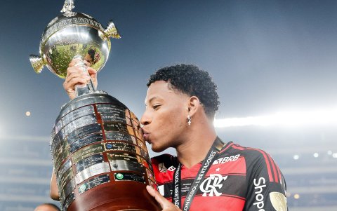 Gonzalo Plata, extremo ecuatoriano del Flamengo.