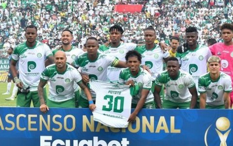 Este fue el equipo que saltó de titular en Liga de Portoviejo ante Aampetra.