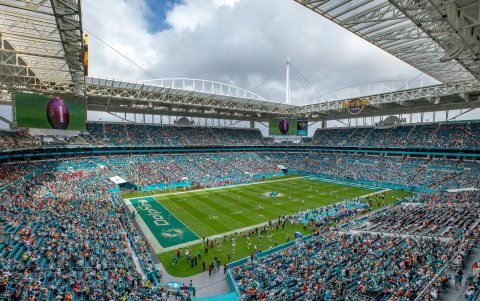 El Hard Rock Stadium de Miami.