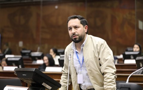 Adrián Castro es asambleísta del movimiento ADN.