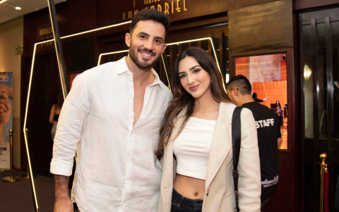 Geo Linares y Mariangela Soturno.