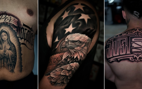 El estilo de José Ortega resalta por el lettering y el realismo en blanco y gris.