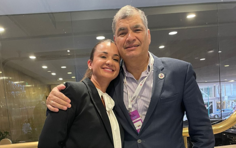 Marcela Aguiñaga fue ministra de Estado en el gobierno de Rafael Correa.