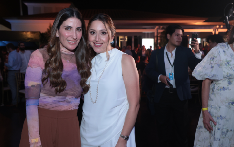 Verónica León y Daniela Concha.