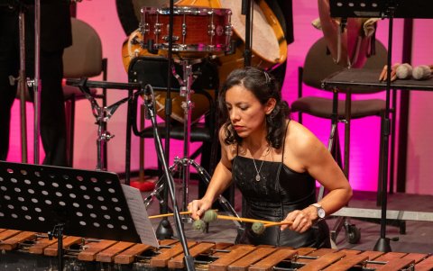 A la par del recital, se inaugura una muestra fotográfica que recorre la historia de la agrupación.