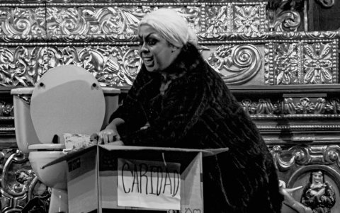 La obra se presentó en el marco de la conmemoración de los 28 años desde la despenalización de la homosexualidad en el Ecuador.