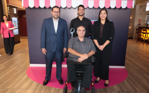 Miguel Vareles, Paulo del Castillo, María Eugenia Mosquera y Alfredo Adum.