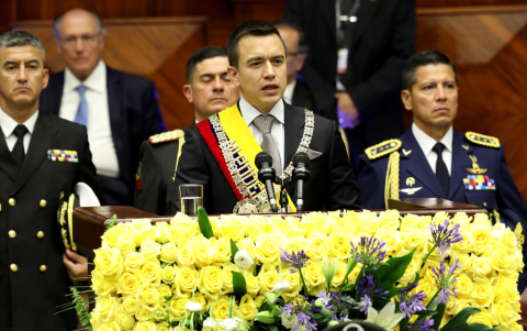 Daniel Noboa llegó al poder en noviembre de 2023 y fue reelecto en 2025.