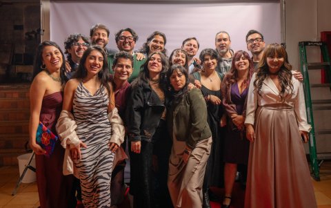 Al evento acudieron influencers, artistas, cineastas y estudiantes actuales y antiguos de Incine.