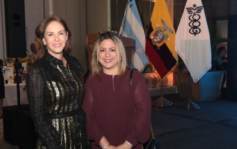 María Mercedes Cuesta y Carola Artieda.