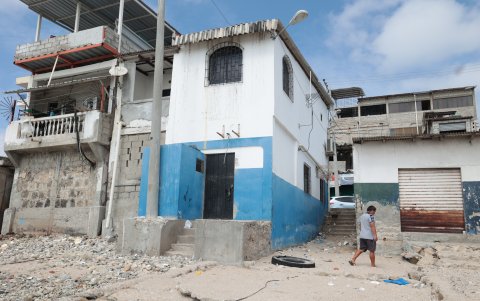 Hasta el año pasado funcionó el retén de la Armada, en Santa Rosa.