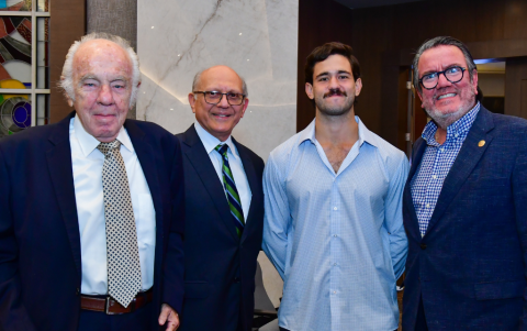 Antonio Andretta, Gianni Garibaldi, Raúl Gómez e Iván Baquerizo.
