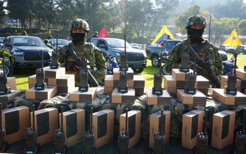 El equipo entregado está valorado en 9 millones de dólares.