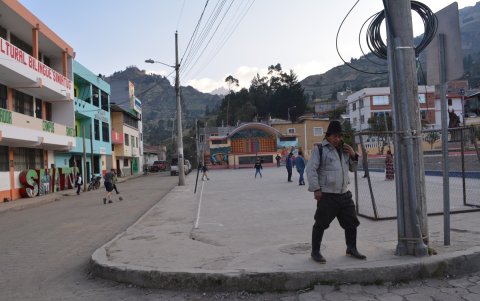 Vida diaria en Simiatug, provincia de Bolívar.