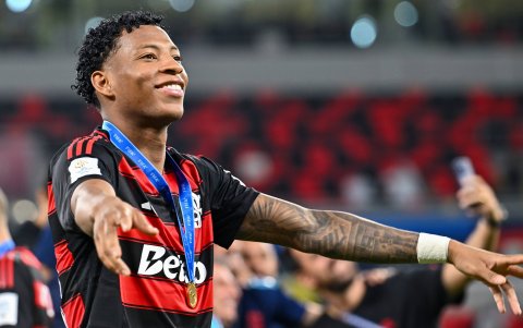 Gonzalo Plata será titular en el ataque del Flamengo.