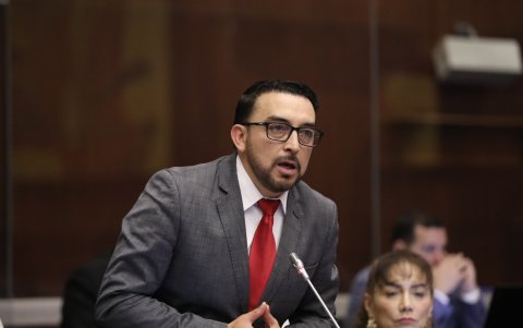 El asambleísta de la Revolución Ciudadana, Roque Ordóñez.