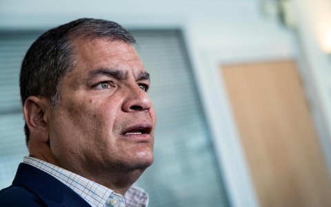 Rafel Correa arremetió en contra de Daniel Noboa despu´és de pronunciarse sobre la situación en Venezuela.