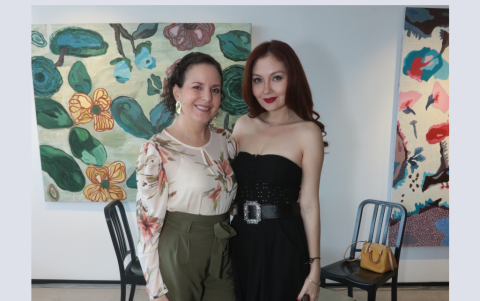 María Rosa Guzmán y Nubia Sandoval.