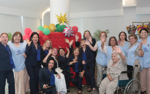 La foto general no podía faltar.