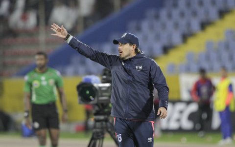 Diego Martínez, entrenador de Universidad Católica.