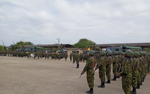 El Grupo de Caballería Mecanizada N.º 16 Saraguro retomó oficialmente sus operaciones en Playas este miércoles 17 de diciembre.