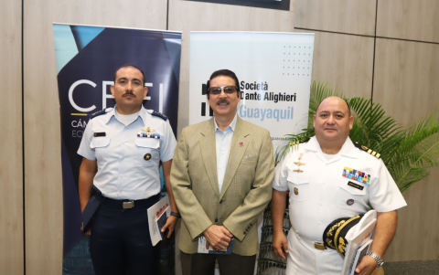 Francesco Aycart, Víctor Jurado y Luigi Orlandini.