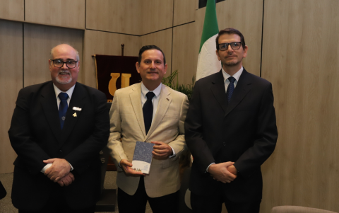 Francesco Aycart, Víctor Jurado y Luigi Orlandini.