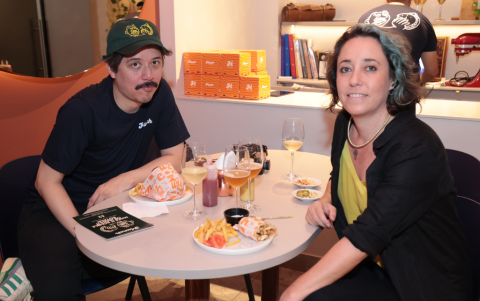Manuel Canepa y Alfonsina Firpo.