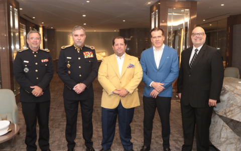 Pancho Hansen Vik, Jaime Cucalón, Jaime Franco,  Alberto Acosta y Pedro Huerta.