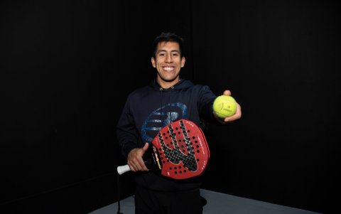 El argentino Federico Chingotto se encuentra en el número 2 del ranking mundial de pádel.