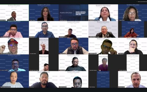 La sesión de la Comisión de Transparencia se desarrolló en modalidad virtual.